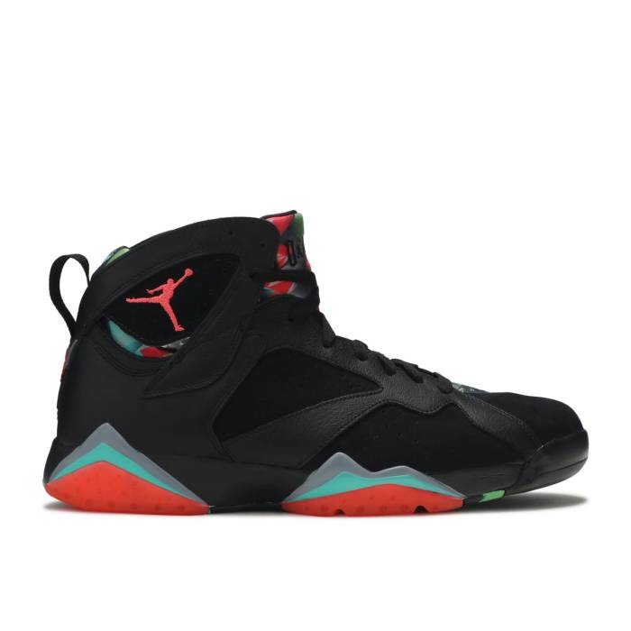 ナイキ エアジョーダン Air Jordan 【 Jordan 7 Retro 30Th \u0027Barcelona Nights\u0027 Men Black/White-Blue Graphite-Rtr 】 レトロ メンズ 黒いこと 黒いこと
