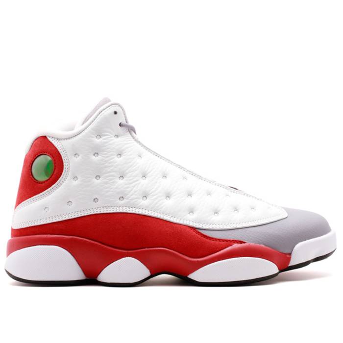 ナイキ　エアジョーダン Air Jordan 【 Jordan 13 Retro 'Grey Toe' 2014 Men White/Black/True Red/Cement Grey 】 13 サーティーン レトロ メンズ 白色 ホワイト 黒色 ブラック Red 赤・レッド 灰色・シメント 灰色