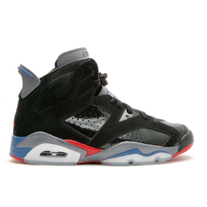 ナイキ エアジョーダン Air Jordan 【 Jordan 6 Retro Pistons Men Black/Varsity Red-True Blue-Light Graphite 】 レトロ メンズ 黒色 ブラック