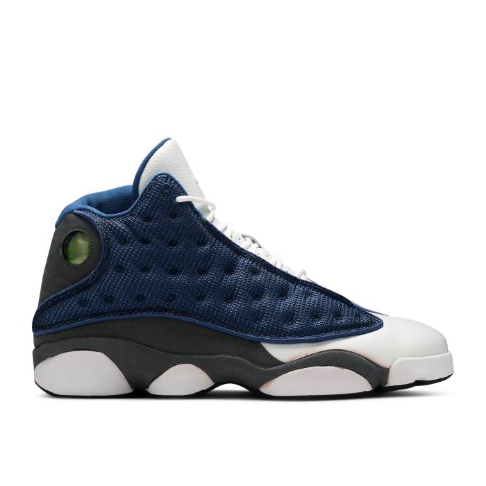 ナイキ エアジョーダン Air Jordan 【 Jordan 13 Retro 'Flint' 2005 Men French Blue/University Blue/Flint Grey 】 13 サーティーン レトロ メンズ 青色 ブルー 灰色 グレー|スニケス
