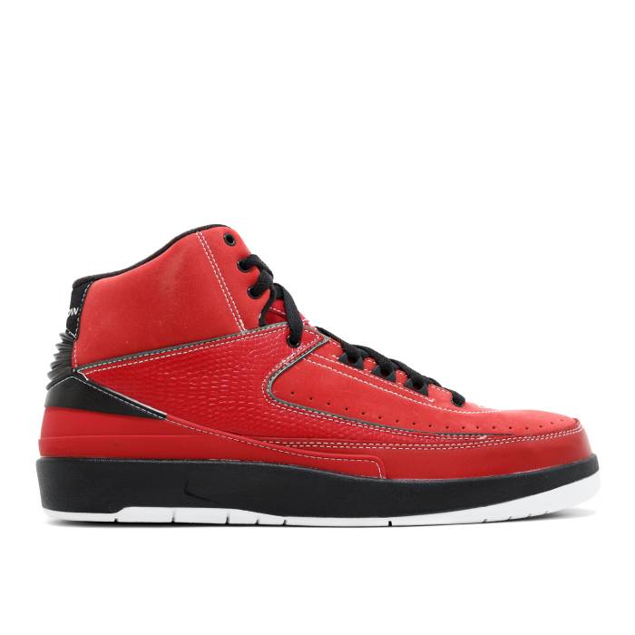 ナイキ　エアジョーダン Air Jordan 【 Jordan 2 Retro Qf 'Candy Red' Men Varsity Red/Black-White 】 レトロ メンズ Red 赤・レッド画像