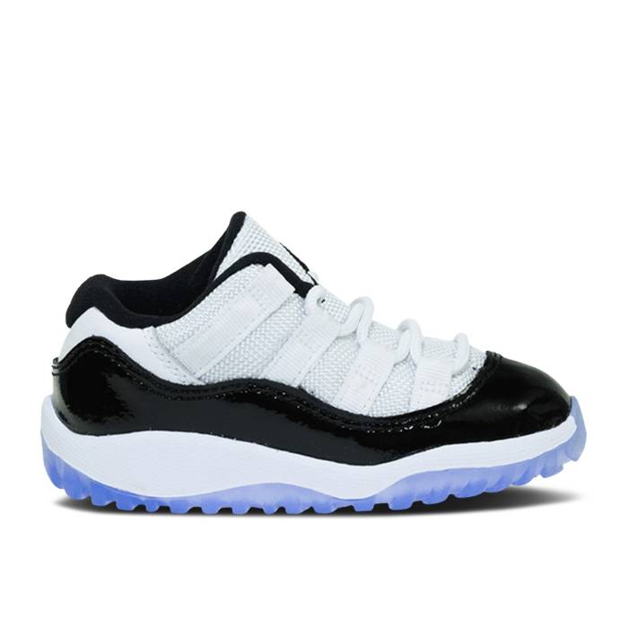 ナイキ エアジョーダン Air Jordan 【 Jordan 11 Retro Low Bt \u0027Concord\u0027 Infant White/Black-Dark Concord 】 レトロ もの言う花 白いこと 白いこと コンコルド・コンコード
