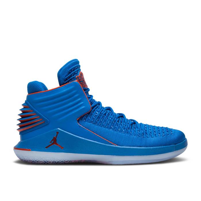 ナイキ エアジョーダン Air Jordan 【 Jordan 32 \u0027Russell Westbrook\u0027 Men Photo Blue/Metallic Silver-Team Orange 】 メンズ 青み 青色 orange 橙・オレンジ色