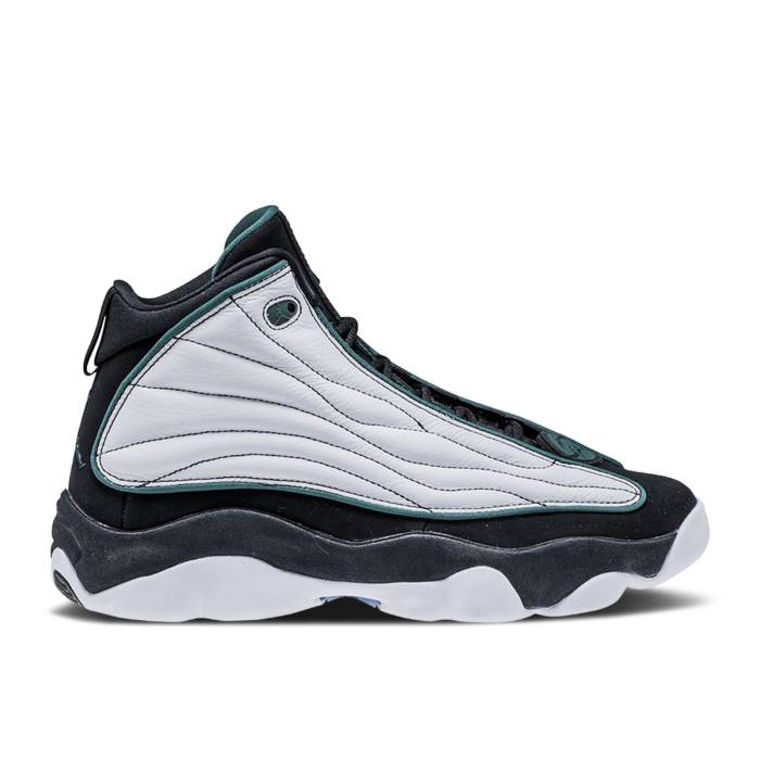 ナイキ エアジョーダン Air Jordan 【 Jordan Pro Strong \u0027White Dark Pine\u0027 2018 Men Black/White-Dark Grey 】 労働者階級 メンズ 黒いこと 黒いこと 薄墨色 薄墨色