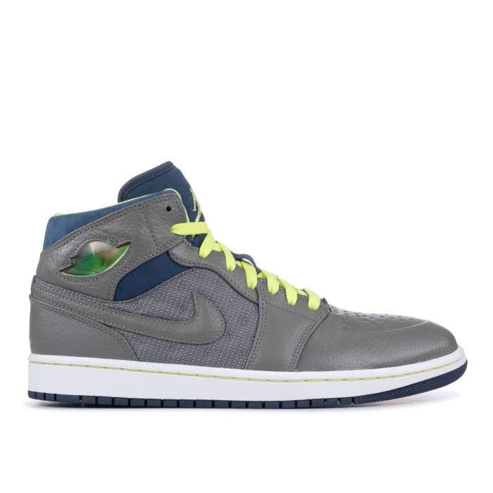 ナイキ エアジョーダン Air Jordan 【 Jordan 1 Retro \u002797 Txt Men Flat Pewter/Flat Pewter-Electric Yellow 】 レトロ メンズ yellow 黄味がかった・黄色