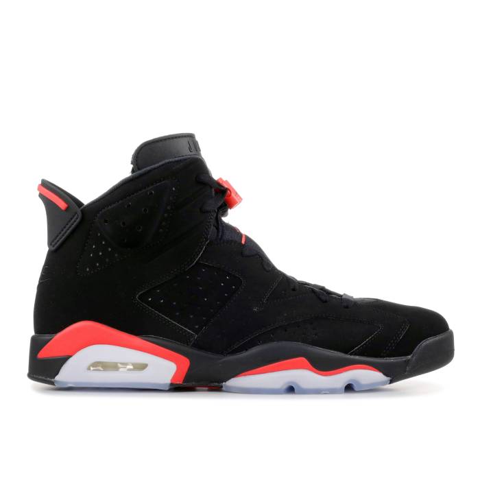ナイキ エアジョーダン Air Jordan 【 Jordan 6 Retro \u0027Infrared\u0027 2019 Men Black/Infrared 23-Black 】 レトロ メンズ 黒いこと 黒いこと