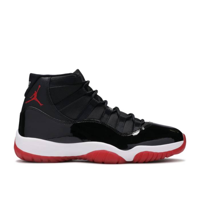ナイキ エアジョーダン Air Jordan 【 Jordan 11 Retro \u0027Bred\u0027 2019 Men Black/White/Varsity Red 】 レトロ メンズ 黒いこと 黒いこと 白いこと 白いこと Red 赤・赤いこと 靴-スニーカー