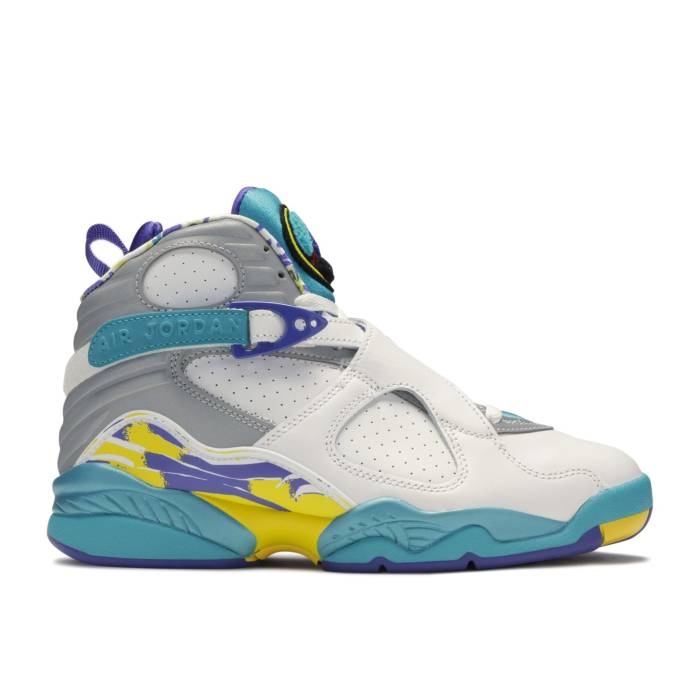ナイキ エアジョーダン Air Jordan 【 Wmns Jordan 8 Retro \u0027White Aqua\u0027 Women White/Varsity Red-Bright Concord 】 レトロ レディース 白いこと 白いこと コンコルド・コンコード