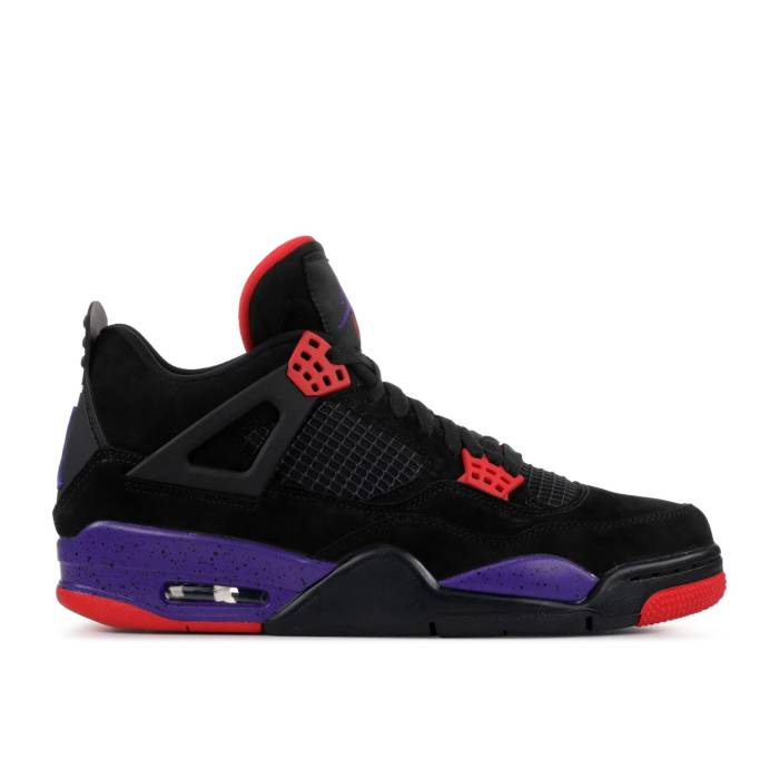 ナイキ　エアジョーダン Air Jordan 【 Jordan 4 Retro Nrg 'Raptors - Drake Signature' Men Black/University Red/Court Purple 】 レトロ メンズ 黒色 ブラック Red 赤・レッド コート Purple 紫・パープル