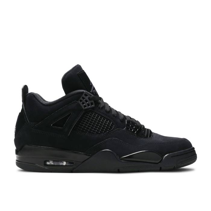 ナイキ エアジョーダン Air Jordan 【 Jordan 4 Retro \u0027Black Cat\u0027 2020 Men Black/Black/Light Graphite 】 レトロ メンズ 黒いこと 黒いこと