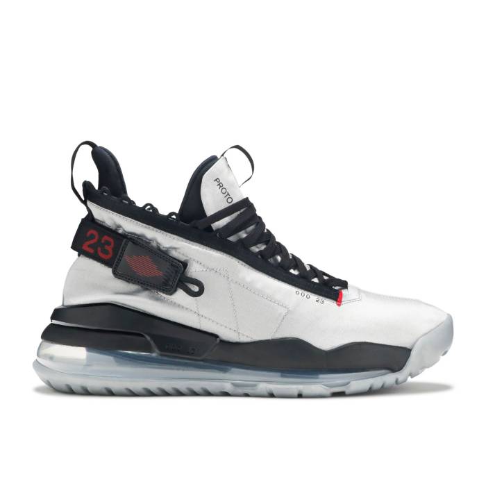ナイキ　エアジョーダン Air Jordan 【 Jordan Proto Max 720 'Metallic Silver' Men Metallic Silver/Gym Red/Black 】 マックス メンズ Silver 銀色・シルバー Red 赤・レッド 黒色 ブラック