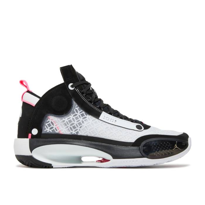 ナイキ エアジョーダン Air Jordan 【 Jordan 34 Pf \u0027Chinese New Year\u0027 Men Black/Metallic Silver/White/Digital Pink 】 メンズ 黒いこと 黒いこと Silver しろがね色・しろがね色 白いこと 白いこと pink サクラ色