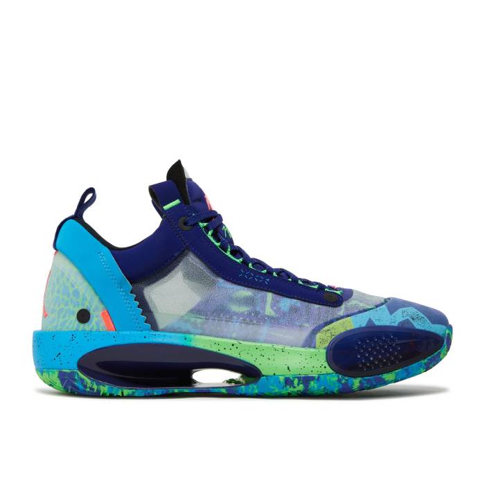 ナイキ エアジョーダン Air Jordan 【 Jordan 34 Low \u0027Eybl\u0027 Men Regency Purple/Rage Green/Persian Violet/Flash Crimson 】 メンズ Purple 紫・パープル green 緑・緑であること 紫・相撲取り草 クリムゾン