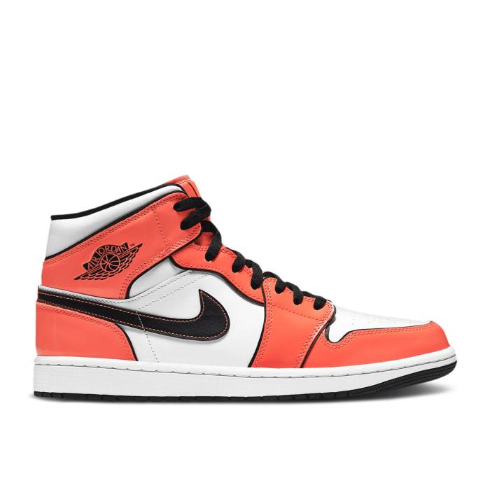 ナイキ　エアジョーダン Air Jordan 【 Jordan 1 Mid Se 'Turf Orange' Men Turf Orange/Black/White 】 ミッド メンズ ターフ orange 橙・オレンジ 黒色 ブラック 白色 ホワイト 27,430円