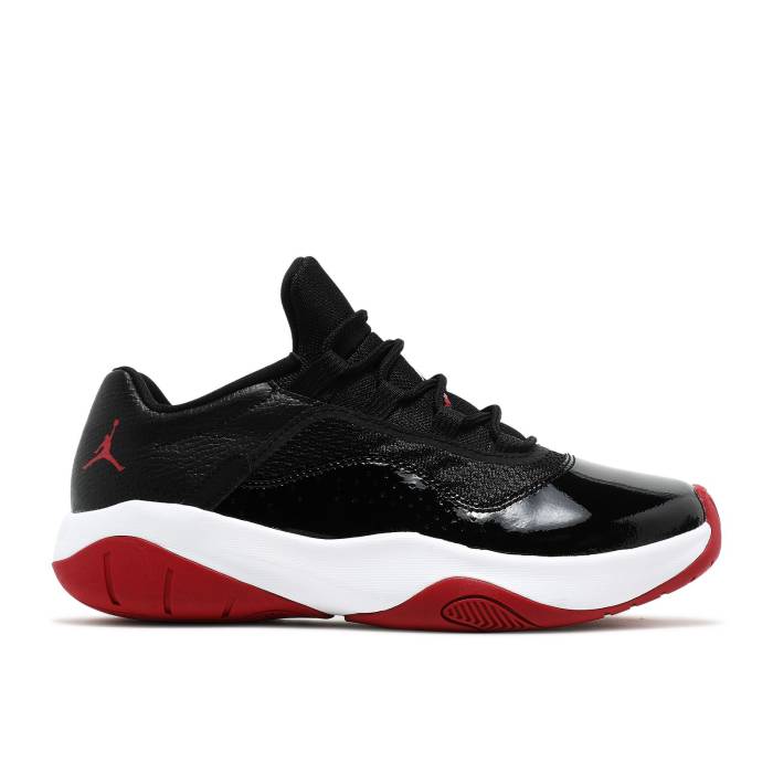 ナイキ エアジョーダン Air Jordan 【 Jordan 11 Cmft Low Gs Bred Youth Black/Gym Red/White 】 ジュニア キッズ 黒色 ブラック Red 赤・レッド 白色 ホワイト