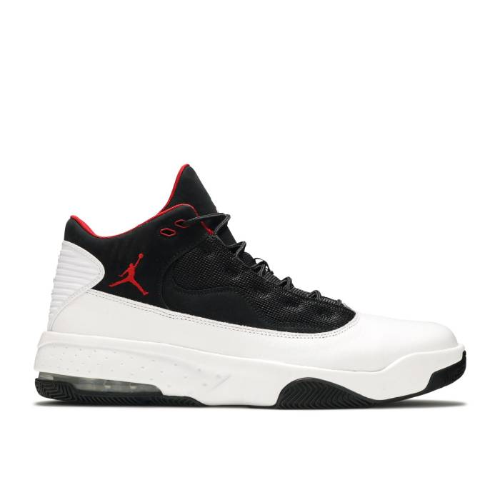 ナイキ エアジョーダン Air Jordan 【 Jordan Max Aura 2 \u0027White Black\u0027 Men White/Gym Red/Black 】 マックス 佇まい メンズ 白いこと 白いこと Red 赤・赤いこと 黒いこと 黒いこと