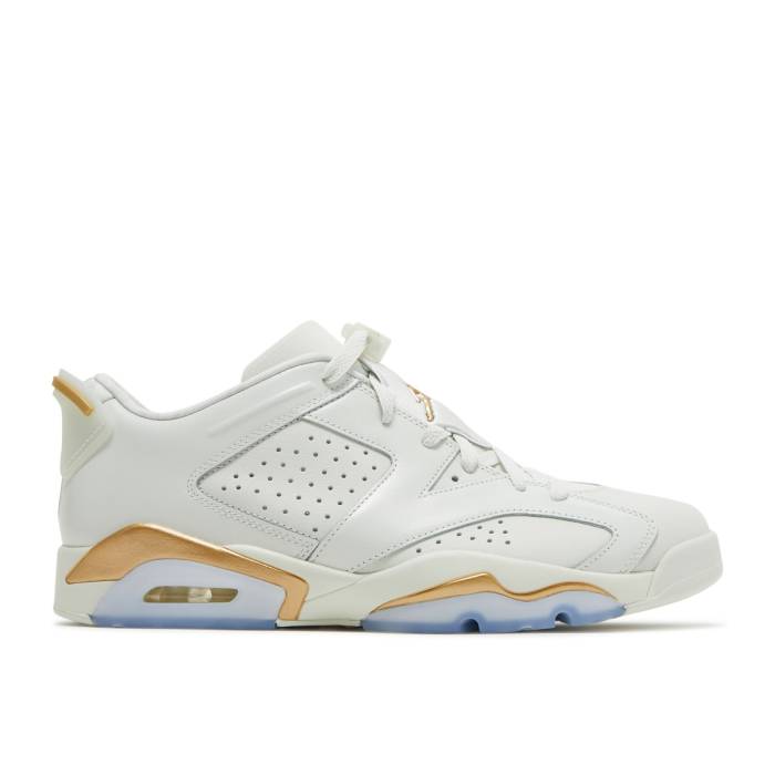 ナイキ エアジョーダン Air Jordan 【 Jordan 6 Low \u0027Lunar New Year\u0027 Men Spruce Aura/Metallic Gold/Spruce Aura 】 メンズ 雰囲気 ゴールド