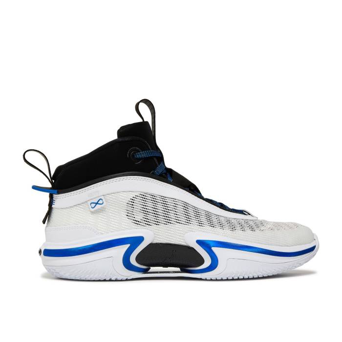 ナイキ エアジョーダン Air Jordan 【 Jordan 36 Pf \u0027Sport Blue\u0027 Men White/Black/Sport Blue 】 メンズ 白いこと 白いこと 黒いこと 黒いこと 青碧 青色 メンズ靴-スニーカー