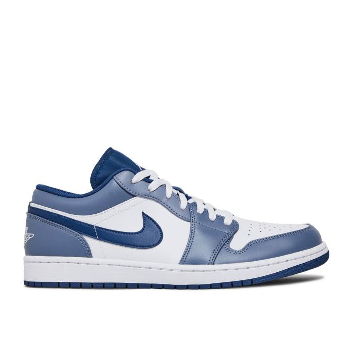 ナイキ エアジョーダン Air Jordan 【 Jordan 1 Low \u0027Ashen Slate\u0027 Men Ashen Slate/Mystic Navy/White 】 メンズ 紺色 米国海軍 白いこと 白いこと