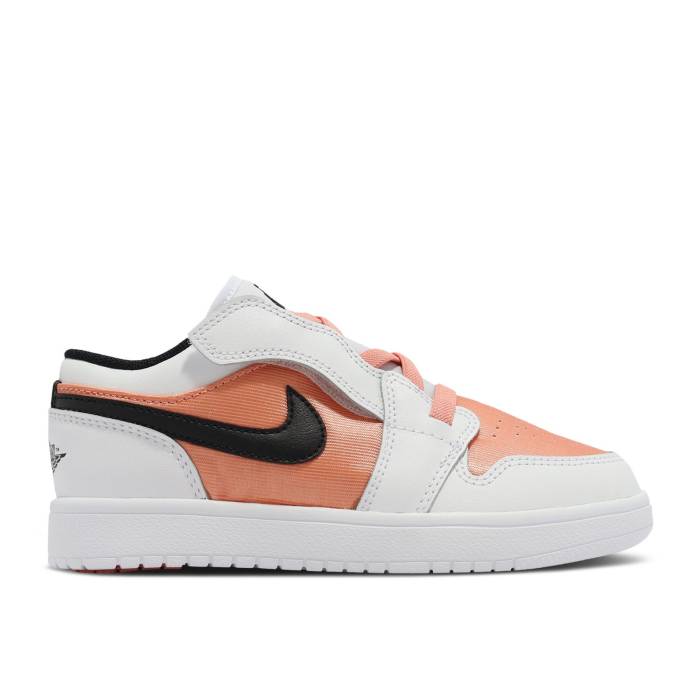 ナイキ　エアジョーダン Air Jordan 【 Jordan 1 Low Alt Ps 'Light Madder Root' Youth Light Madder Root/Black/White 】 ジュニア キッズ 黒色 ブラック 白色 ホワイト
