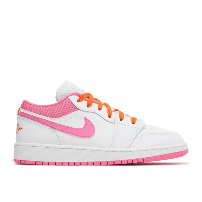 ナイキ エアジョーダン Air Jordan 【 Jordan 1 Low Gs Pinksicle Youth White/Safety Orange/Pinksicle 】 ジュニア キッズ 白色 ホワイト orange 橙・オレンジ