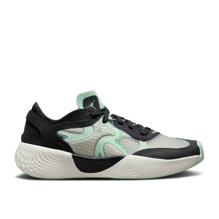ナイキ エアジョーダン Air Jordan 【 Jordan Delta 3 Low ガウス \u0027Anthracite Mint Foam\u0027 Youth Anthracite/Sail/Coconut Milk/Mint Foam 】 御坊っちゃん キッズ