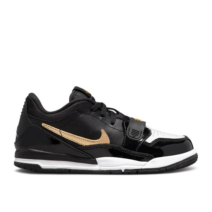 ナイキ エアジョーダン Air Jordan 【 Jordan Legacy 312 Low Ps 'Black Metallic Gold' Youth Black/White/Metallic Gold 】 legacy レガシー ジュニア キッズ 黒色 ブラック 白色 ホワイト ゴールド|スニケス