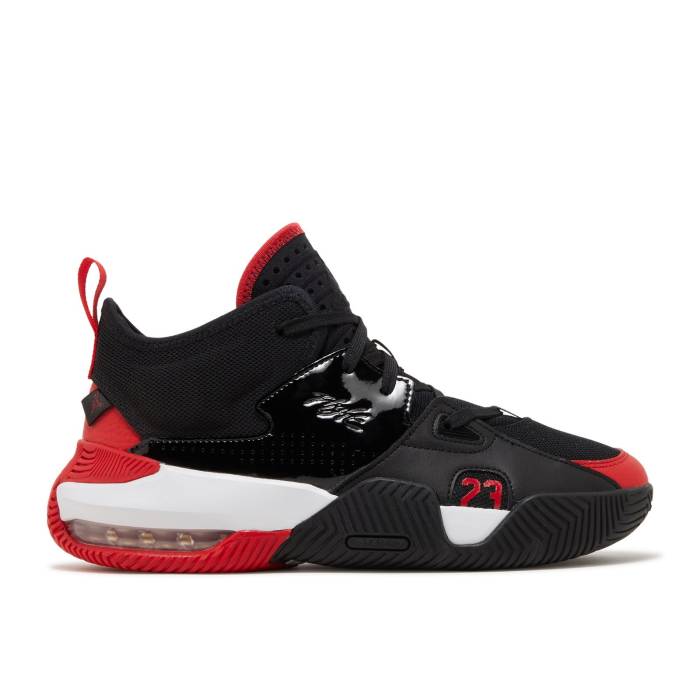 ナイキ　エアジョーダン Air Jordan 【 Jordan Stay Loyal 2 'Bred' Men Black/University Red/White 】 メンズ 黒色 ブラック Red 赤・レッド 白色 ホワイト｜スニケス