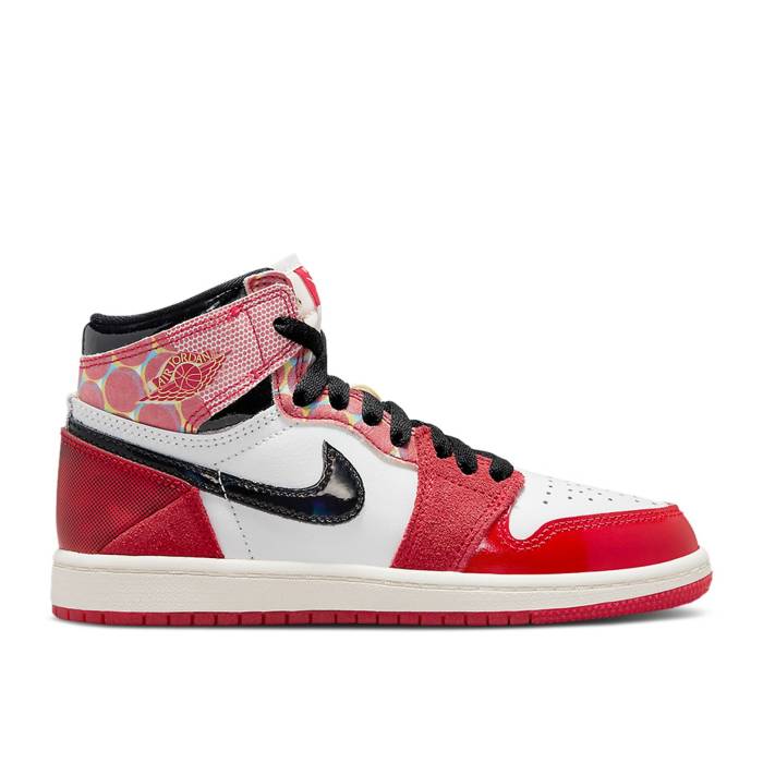 ナイキ　エアジョーダン Air Jordan 【 Marvel X Jordan 1 Retro High Og Ps 'Next Chapter' Youth University Red/Black/White 】 レトロ ハイ ジュニア キッズ Red 赤・レッド 黒色 ブラック 白色 ホワイト｜スニケス