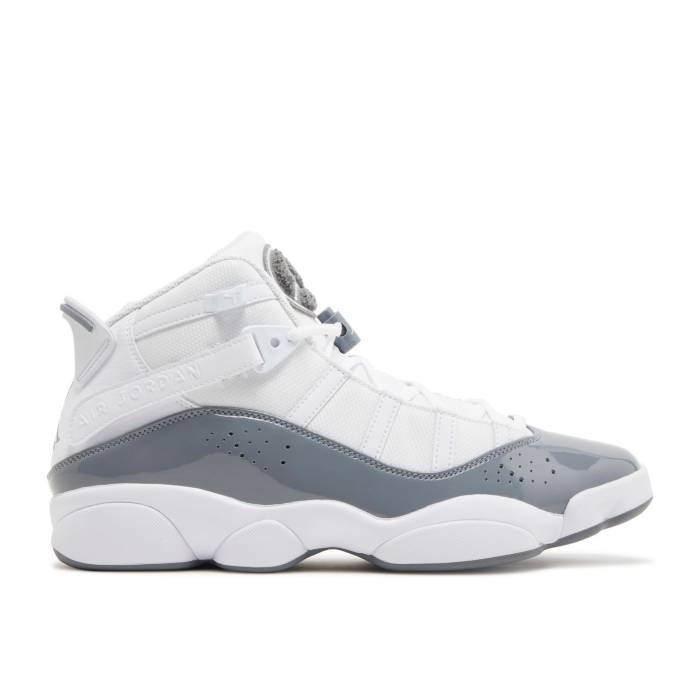 ナイキ エアジョーダン Air Jordan 【 Jordan 6 Rings \u0027White Cool Grey\u0027 Men White/White/Cool Grey 】 輪っか 冷やりとした メンズ 白いこと 白いこと 冷やりとした 薄墨色 薄墨色