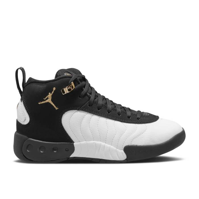 ナイキ エアジョーダン Air Jordan 【 Jordan Jumpman Pro Gs 'Taxi' 2022 Youth Black/White/Metallic Gold 】 Jumpman ジャンプマン プロ ジュニア キッズ 黒色 ブラック 白色 ホワイト ゴールド|スニケス