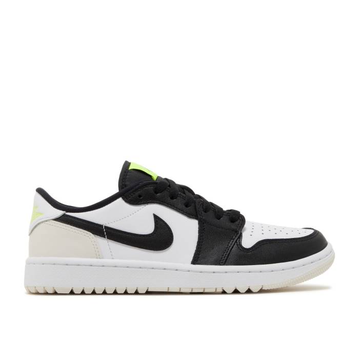 ナイキ エアジョーダン Air Jordan 【 Jordan 1 Low Golf \u0027Phantom Volt\u0027 Men White/Black/Phantom/Volt 】 golf ゴルフ メンズ 白いこと 白いこと 黒いこと 黒いこと