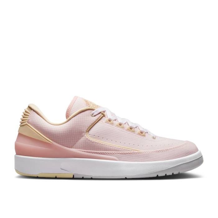 ナイキ エアジョーダン Air Jordan 【 Jordan 2 Retro Low \u0027Seersucker\u0027 Men Atmosphere/Pale Vanilla/White/Photon Dust 】 レトロ メンズ 白いこと 白いこと