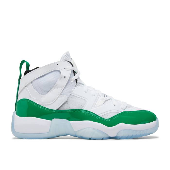 ナイキ エアジョーダン Air Jordan 【 Jumpman Two Trey \u0027White Lucky Green\u0027 Men White/Black/Lucky Green 】 Jumpman 飛び降りるマン メンズ 白いこと 白いこと 黒いこと 黒いこと green 緑・緑であること