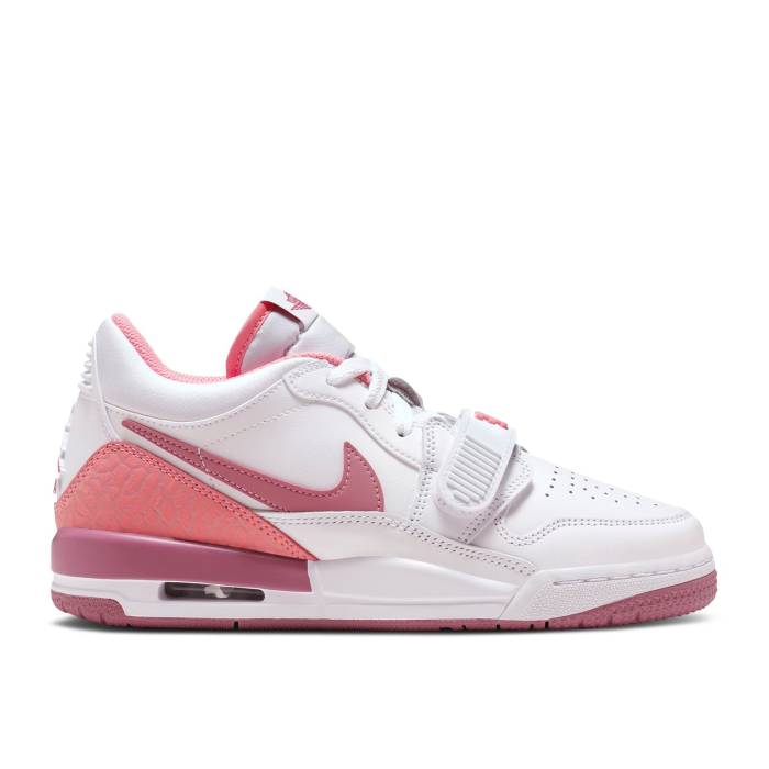 ナイキ　エアジョーダン Air Jordan 【 Jordan Legacy 312 Low Gs 'Desert Berry' Youth White/Coral Chalk/Desert Berry 】 legacy レガシー ジュニア キッズ 白色 ホワイト｜スニケス 59,100円