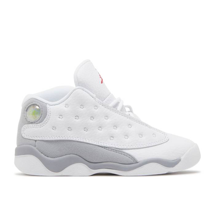 ナイキ エアジョーダン Air Jordan 【 Jordan 13 Retro Td \u0027White Wolf Grey\u0027 Infant White/True Red/Wolf Grey 】 13 サー青二才 レトロ もの言う花 白いこと 白いこと Red 赤・赤いこと 薄墨色 薄墨色