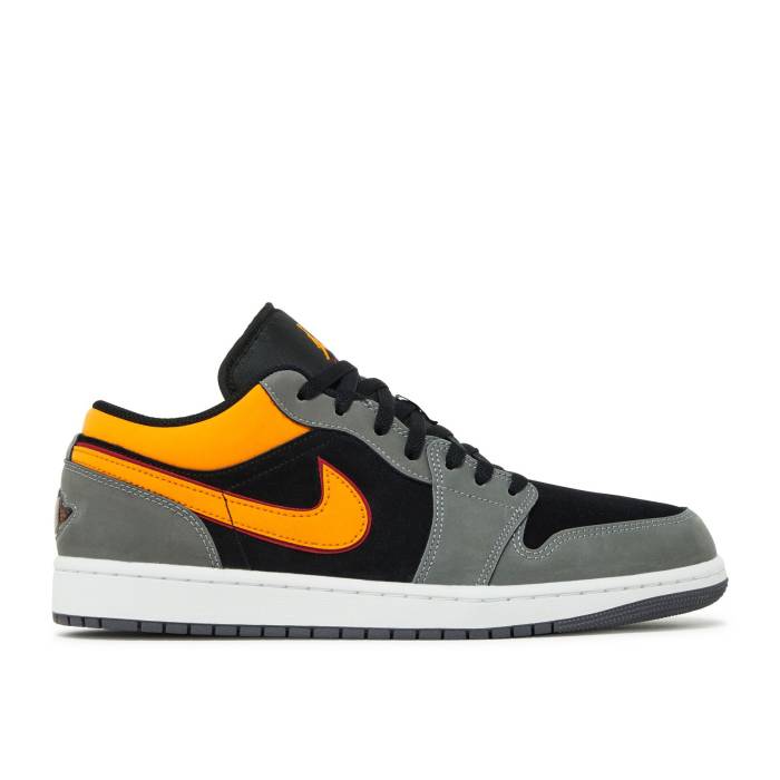 ナイキ　エアジョーダン Air Jordan 【 Jordan 1 Low Se 'Vivid Orange' Men Black/Vivid Orange/Light Graphite/Cardinal Red/White 】 メンズ 黒色 ブラック orange 橙・オレンジ カーディナル Red 赤・レッド 白色 ホワイト