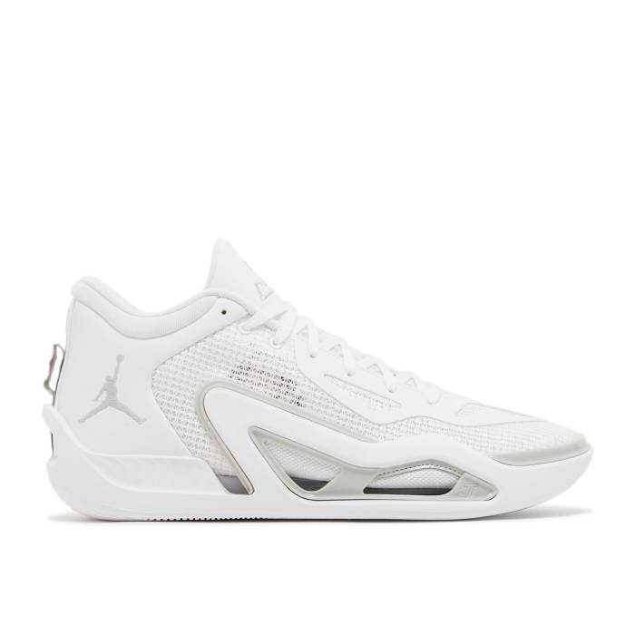 ナイキ　エアジョーダン Air Jordan 【 Jordan Tatum 1 Tb 'Pure Money' Men White/Grey Fog/White 】 メンズ 白色 ホワイト 灰色 グレー