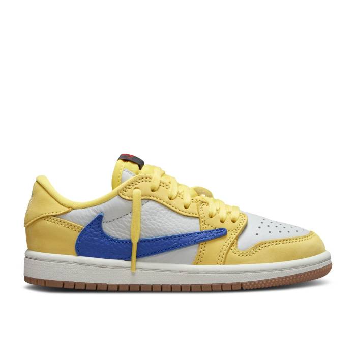 楽天市場】NIKE AIR JORDAN 1 LOW OG SP PS×TRAVIS SCOTT 【CANARY 