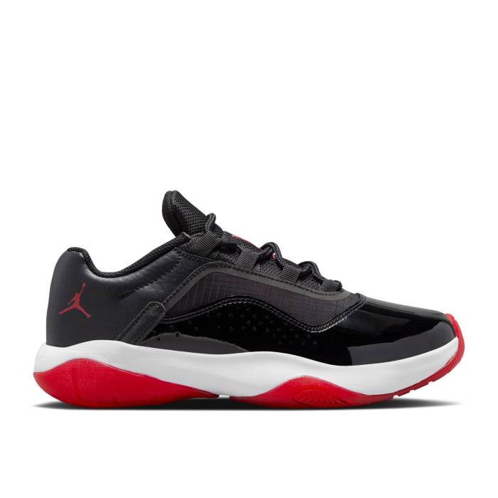 ナイキ エアジョーダン Air Jordan 【 Jordan 11 Cmft Low ガウス \u0027Bred\u0027 Youth Black/White/Varsity Red 】 御坊っちゃん キッズ 黒いこと 黒いこと 白いこと 白いこと Red 赤・赤いこと 靴-キッズファッション-キッズ・ベビー・マタニティ