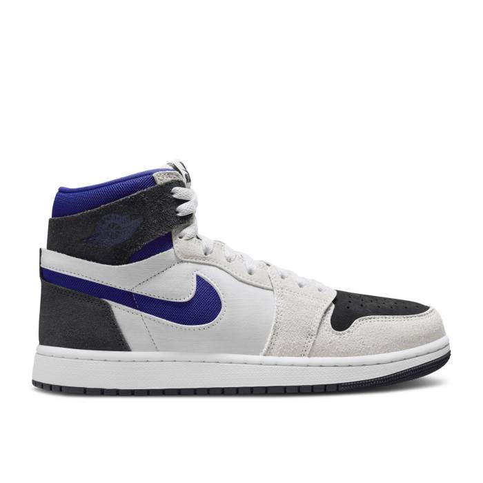 ナイキ エアジョーダン Air Jordan 【 Wmns Jordan 1 High Zoom Comfort 2 \u0027Concord\u0027 Women Neutral Grey/Off-Noir/White/Concord 】 ご機嫌 望遠レンズ レディース 薄墨色 薄墨色 白いこと 白いこと コンコルド・コンコード