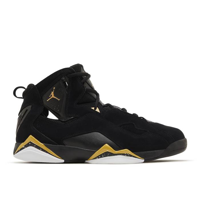 ナイキ エアジョーダン Air Jordan 【 Jordan True Flight \u0027Black Metallic Gold Speckled\u0027 Men Black/White/Metallic Gold 】 Flight 飛行 ゴールド メンズ 黒いこと 黒いこと 白いこと 白いこと ゴールド