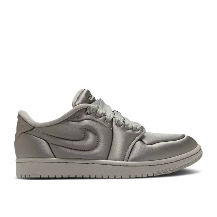 ナイキ エアジョーダン Air Jordan 【 Wmns Jordan 1 Low Method Of Make \u0027Satin Grey\u0027 Women Medium Grey/Medium Grey 】 レディース 薄墨色 薄墨色