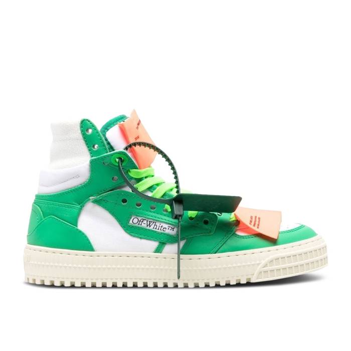 オフホワイト Off-White 【 Wmns Off-Court 3.0 High 'Green White' Women White/Green 】 ハイ レディース 白色 ホワイト green 緑・グリーン