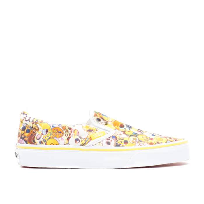 ヴァンズ Vans 【 Takashi Murakami Slip-On Lx \u0027Yellow Skull\u0027 Men Yellow 】 slip-on スリッポン メンズ yellow 黄味がかった・黄色