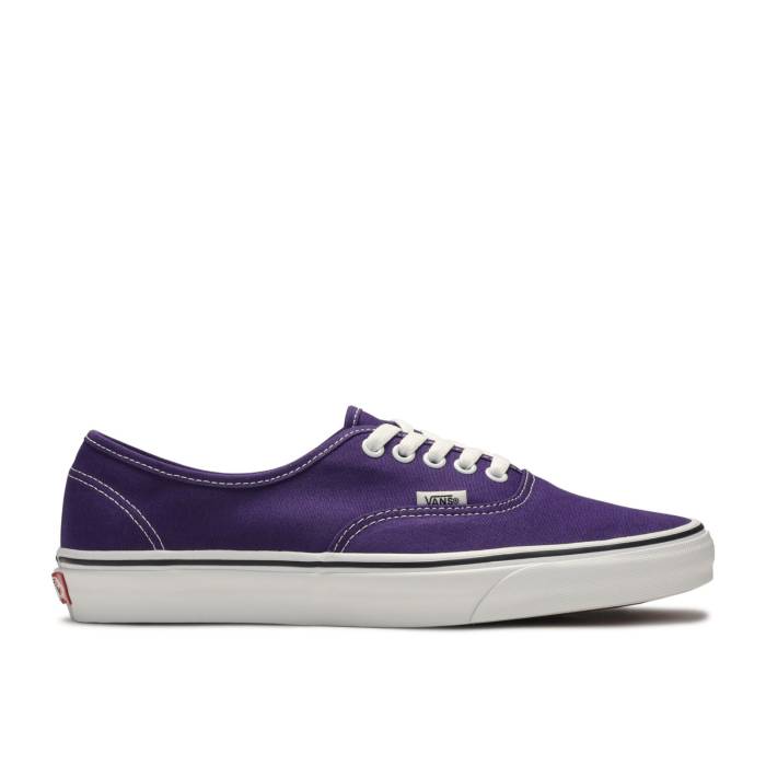 ヴァンズ Vans 【 Authentic \u0027Violet Indigo\u0027 Men Violet Indigo/True White 】 オーセンティック メンズ 紫・相撲取り草 藍色・インディゴ 白いこと 白いこと