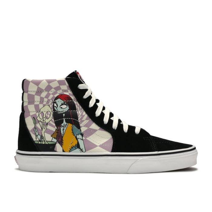 ヴァンズ Vans 【 The Nightmare Before Christmas X Sk8-Hi 'Sally's Potion' Men Black/True White/Multi-Color 】 ナイトメア クリスマス スケートハイ メンズ 黒色 ブラック 白色 ホワイト|スニケス