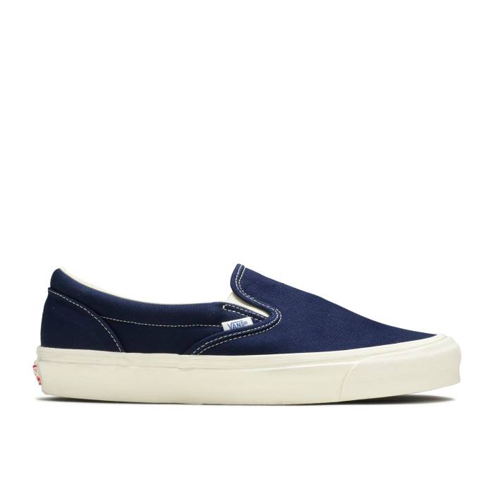 ヴァンズ Vans 【 Og Classic Slip-On Lx \u0027Peacoat\u0027 Men Peacoat 】 古典派音楽 slip-on スリッポン メンズ
