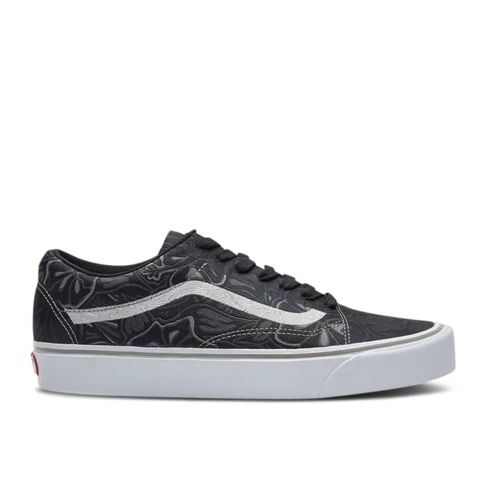 ヴァンズ Vans 【 Old Skool \u0027Jungle Jacquard - Black\u0027 Men Black/White 】 メンズ 黒いこと 黒いこと 白いこと 白いこと