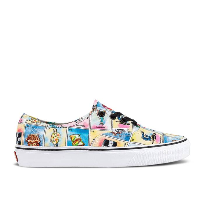 ヴァンズ Vans 【 Authentic \u0027Los \u0027 Men Multi-Color/True White 】 オーセンティック メンズ 白いこと 白いこと